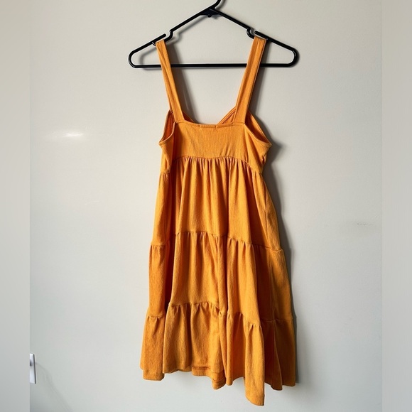 Mustard Yellow Spring Dress Ardene Size  Small - Picture 2 of 2